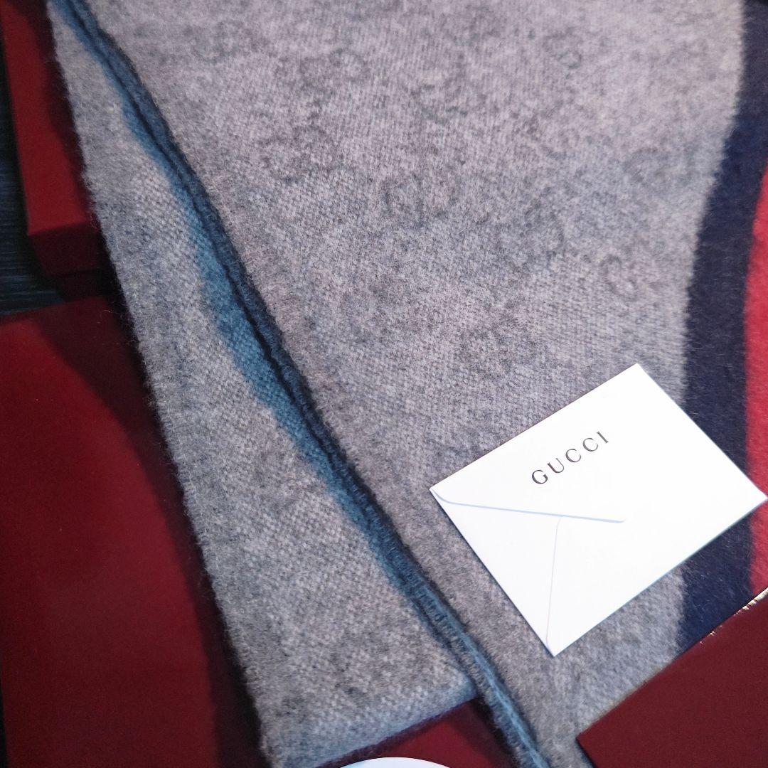 専用❤極美品箱付❤GUCCI マフラー ストール ショール スカーフ❤アルパカ