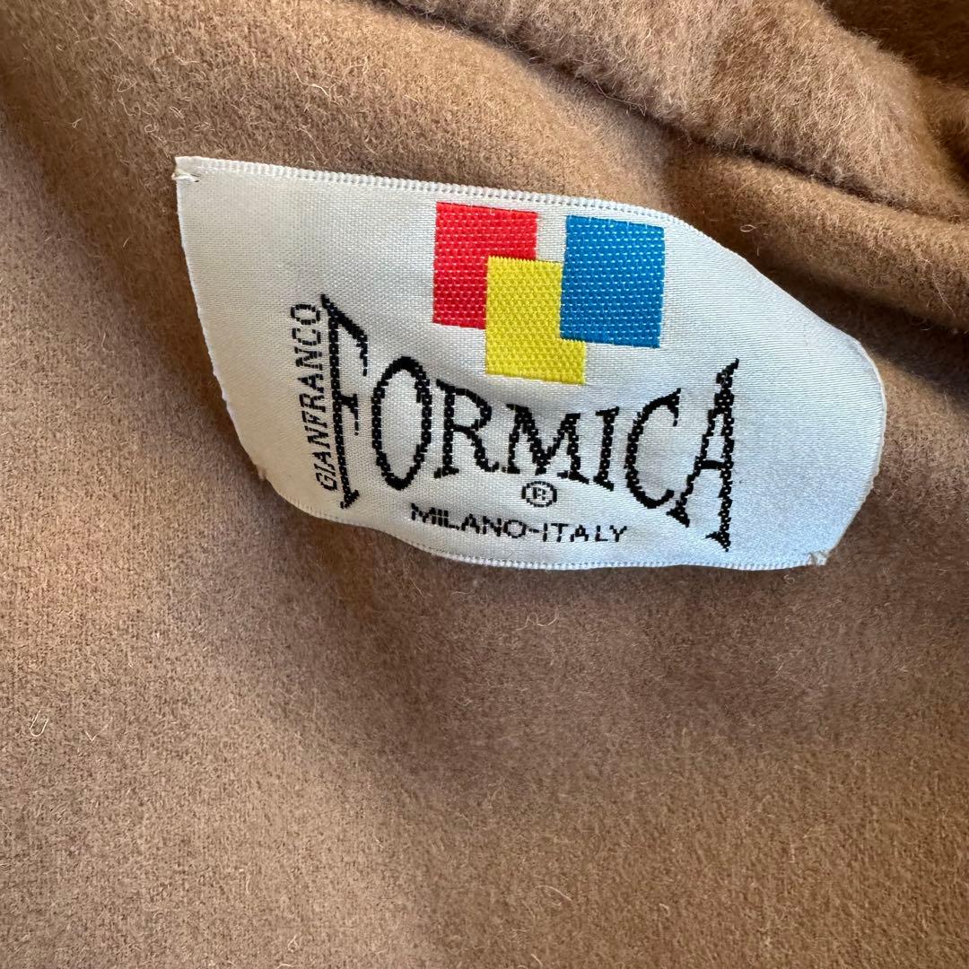 土日限定Sale10%OFF❗️イタリア製アルパカ混ウール　ポンチョケープコート