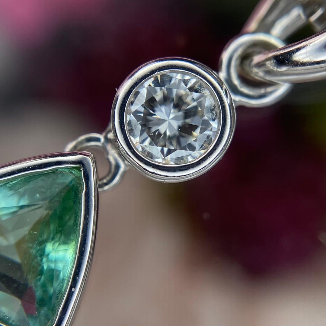 『専用です』天然パライバトルマリン サンタマリア 計1.01ct 中宝研ブラジル