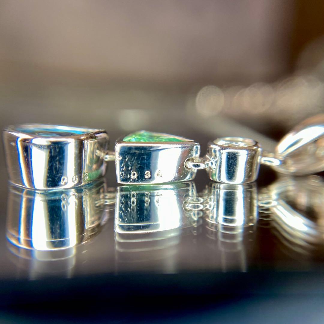 『専用です』天然パライバトルマリン サンタマリア 計1.01ct 中宝研ブラジル