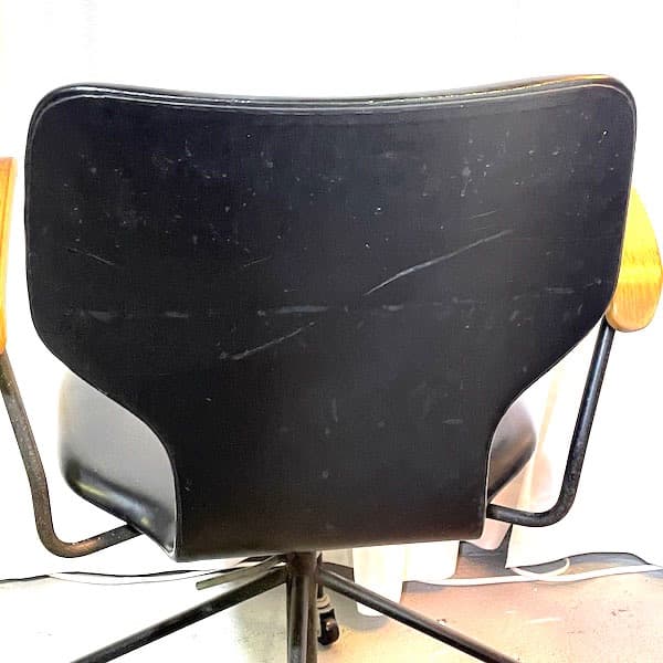 天童木工　カブトアームチェア　剣持勇　ミッドセンチュリーデザイナーズ家具　B