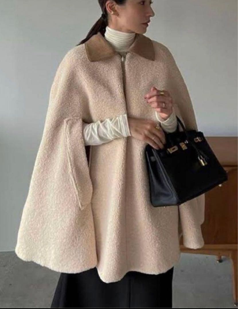 クラネCLANEケープコート2wayポンチョ