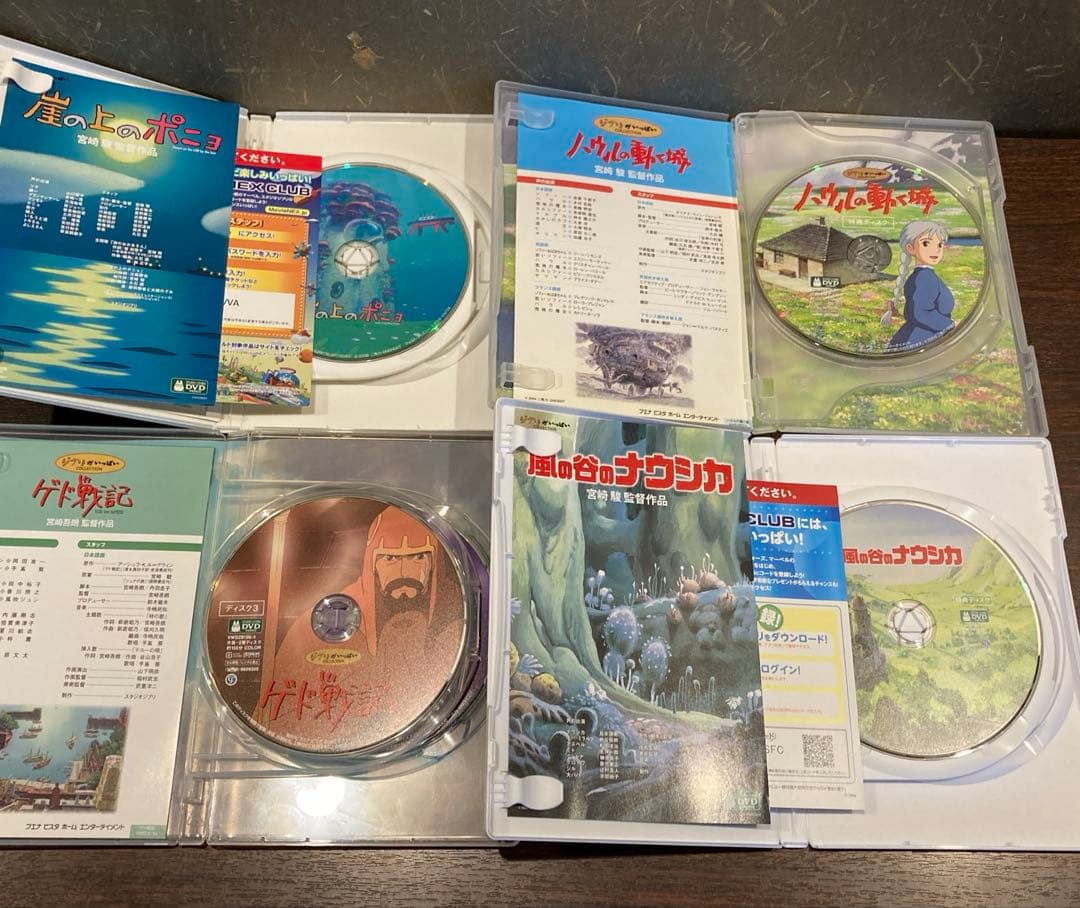 ジブリDVD特典ディスク8枚　新品２枚含む(115)