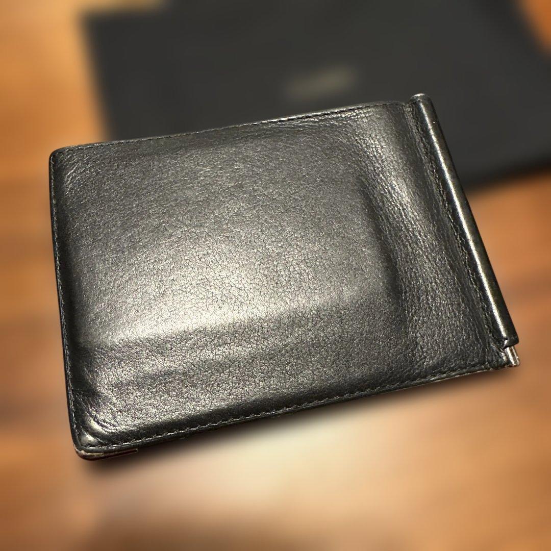Cartier レザーマネークリップ