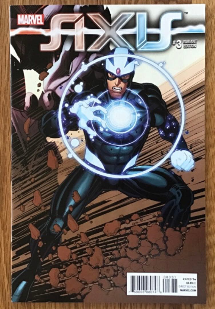 アベンジャーズ X-men AXIS インセンティブ表紙 4冊　アメコミリーフ