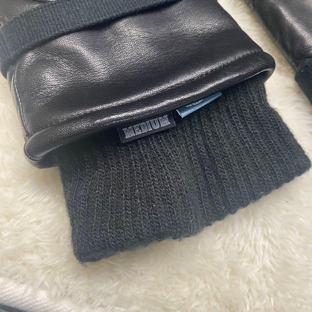 CHALLENGER チャレンジャー レザー 手袋 黒