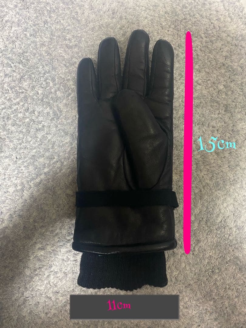 CHALLENGER チャレンジャー レザー 手袋 黒