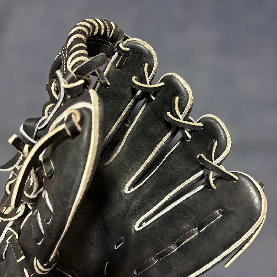 【1月限定】Mizuno Pro 軟式グローブ 黒　イチロー