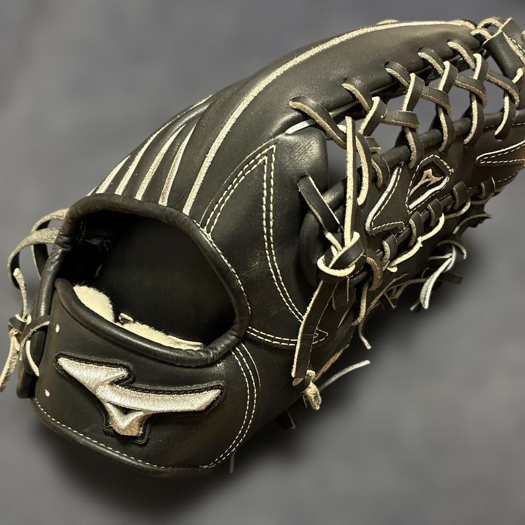 【1月限定】Mizuno Pro 軟式グローブ 黒　イチロー