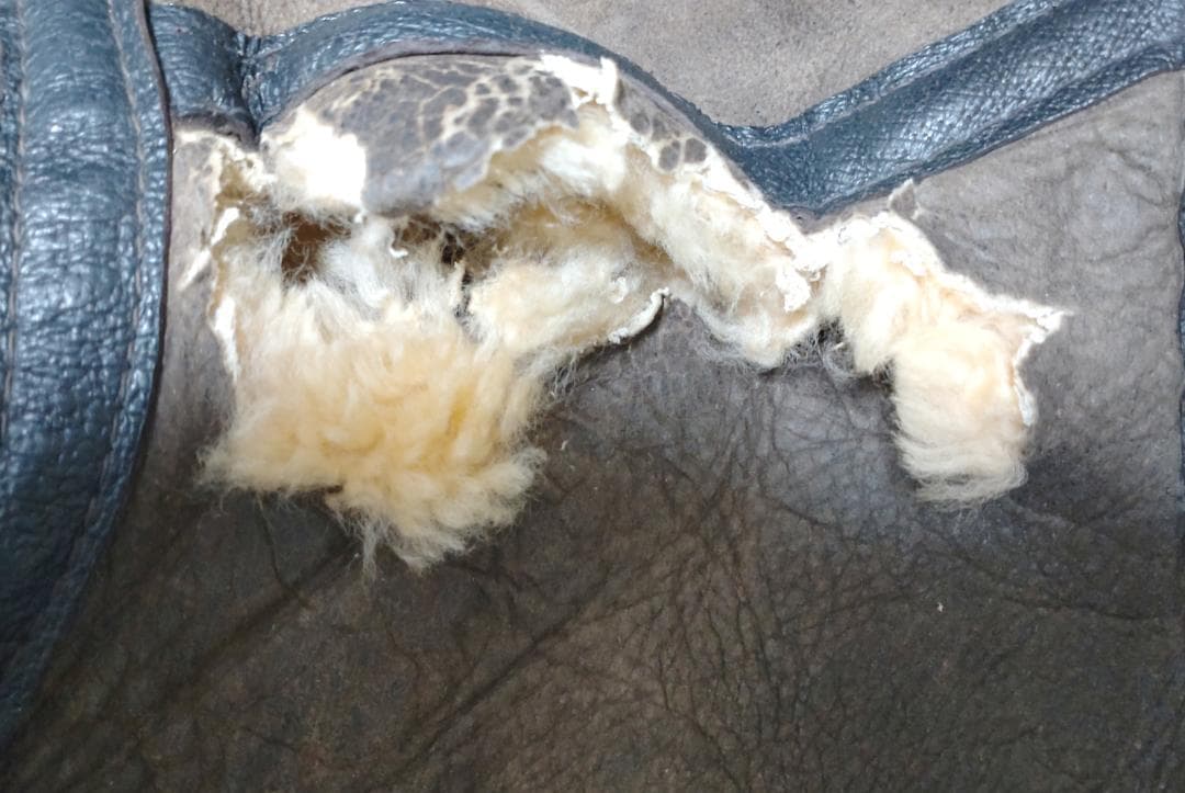 SCHOTT B-3 サイズ42 ムートン フライトジャケット ビッグサイズXL