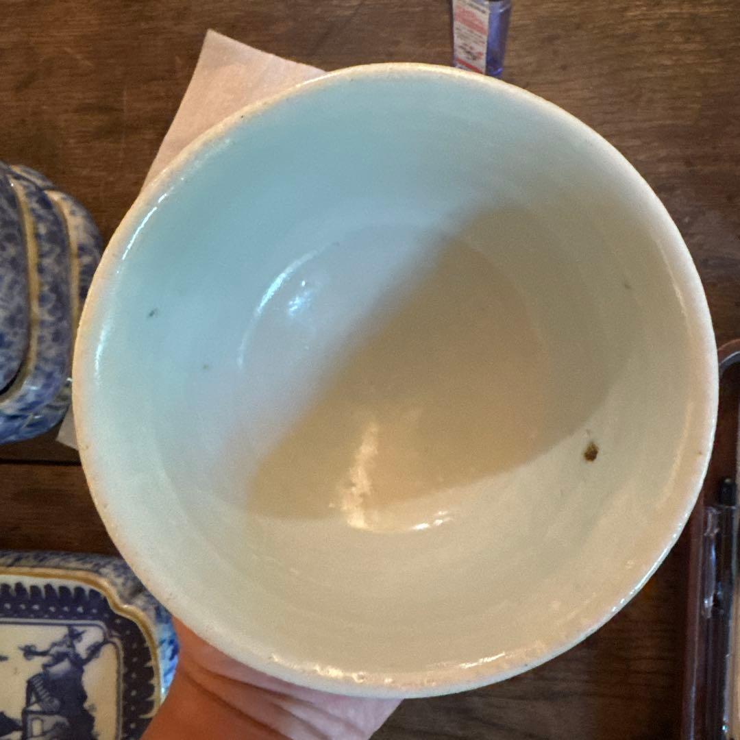 ‼️silver2点まとめて‼️李朝①と②‼️李朝と呼ばれる韓国の茶碗