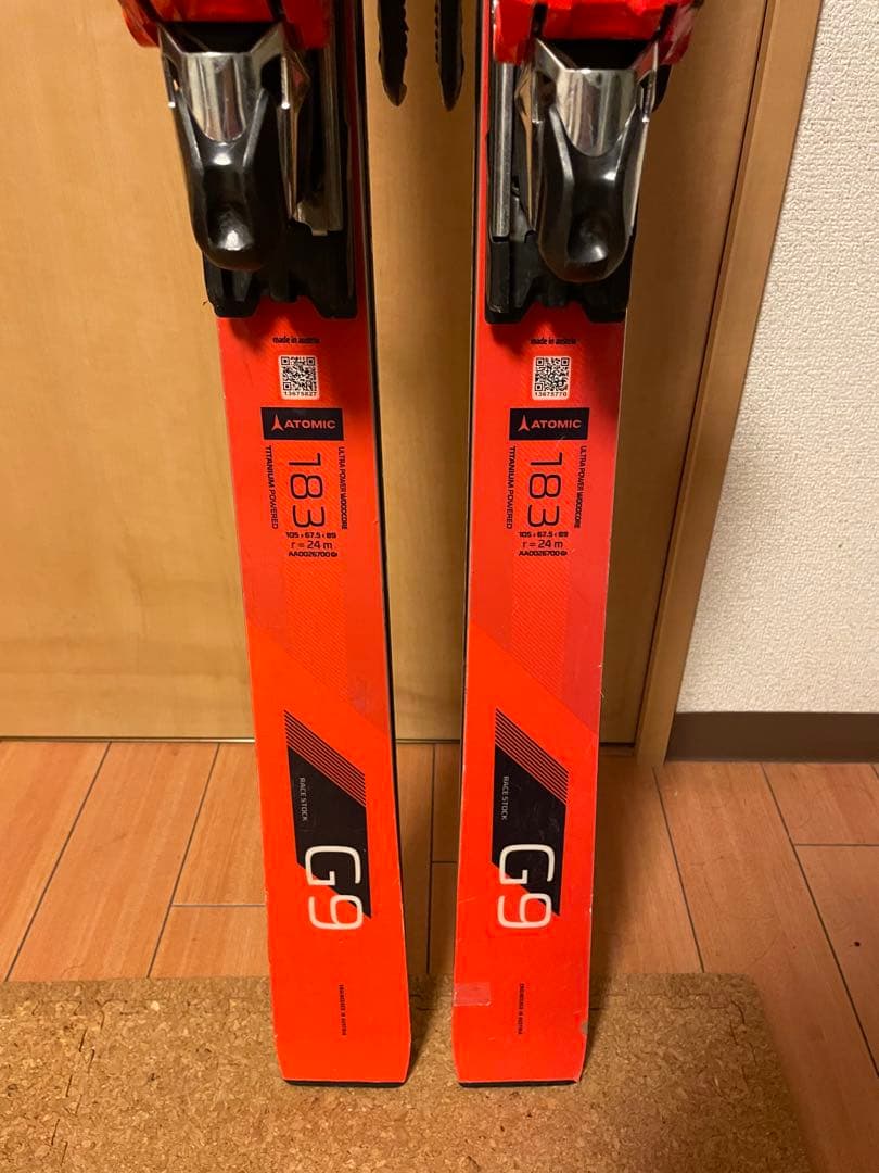 atomic アトミック　g9rs x16 var ビンディング