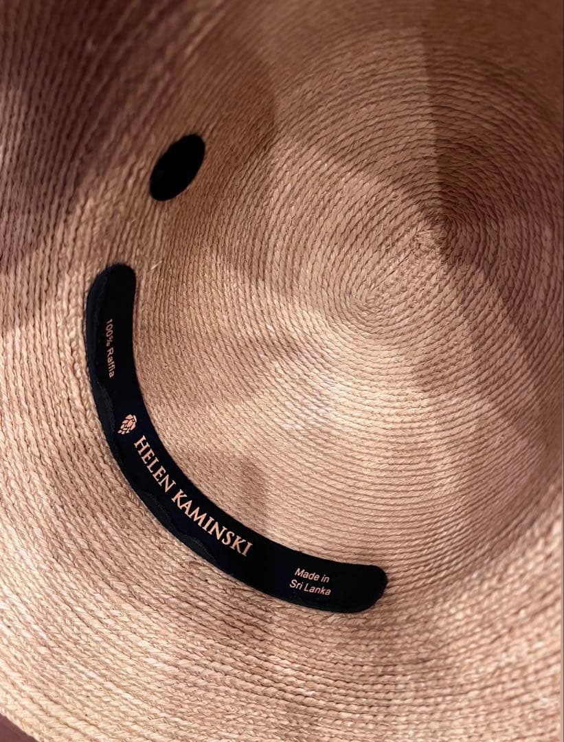 美品 HELEN KAMINSKI ヘレンカミンスキー ハット 麦わら 帽子