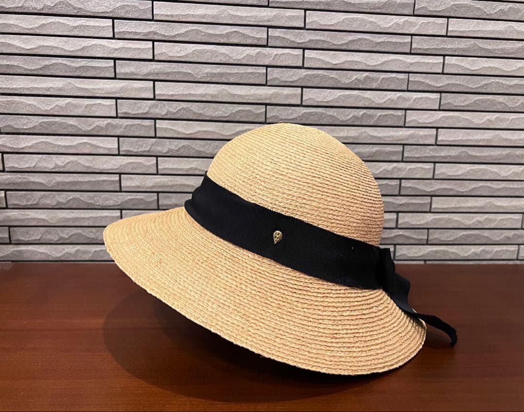 美品 HELEN KAMINSKI ヘレンカミンスキー ハット 麦わら 帽子