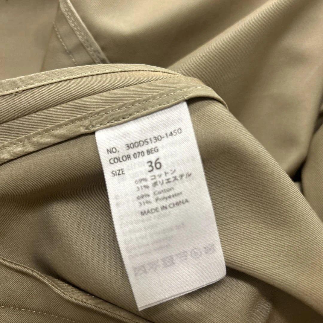 エンフォルド　シャンブレーギャバトレンチコート　36