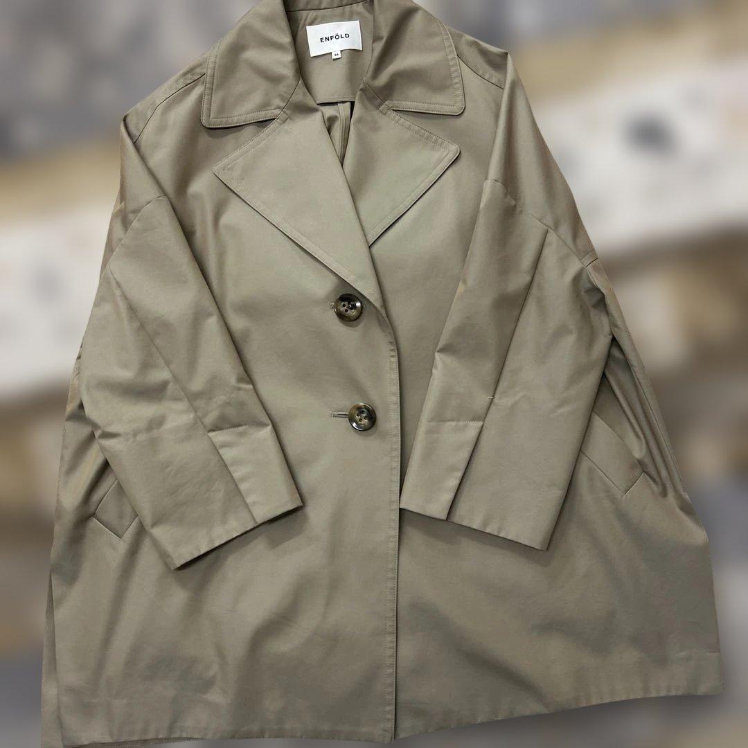 エンフォルド　シャンブレーギャバトレンチコート　36