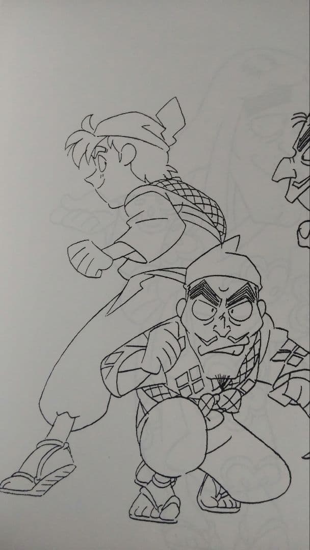 忍たま「設定資料集＆忍たま忍法帖・原画集＆新キャラクター大図鑑」アート　美術