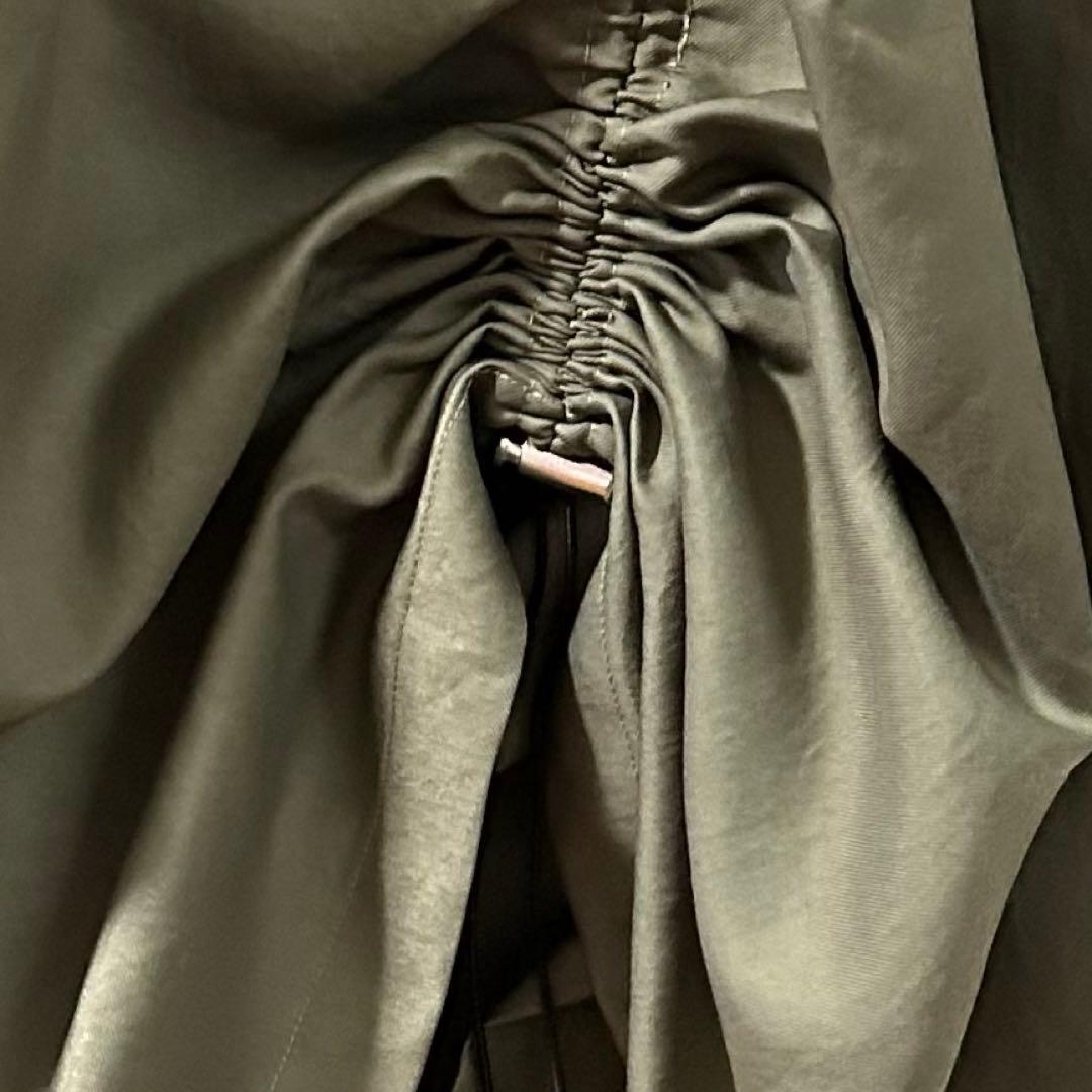 美シルエット◎ JUDDY CORN サロペットスカート日本製 裾ドロスト調節可