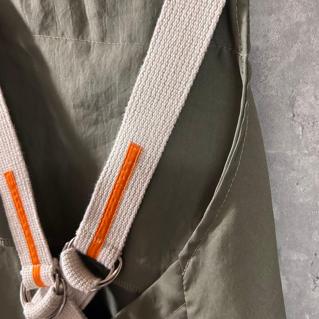 美シルエット◎ JUDDY CORN サロペットスカート日本製 裾ドロスト調節可