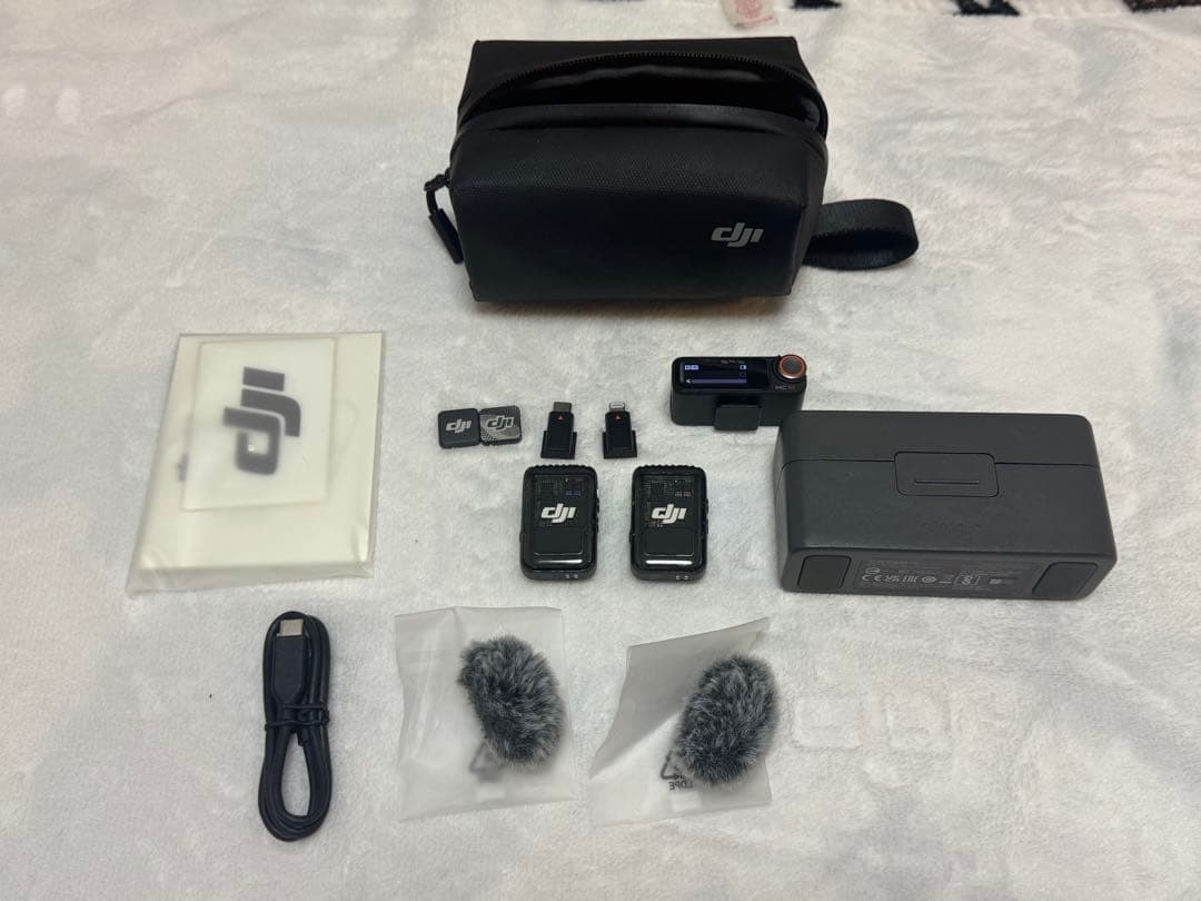 DJI Mic 2 ワイヤレスマイク フルセット 動作良好