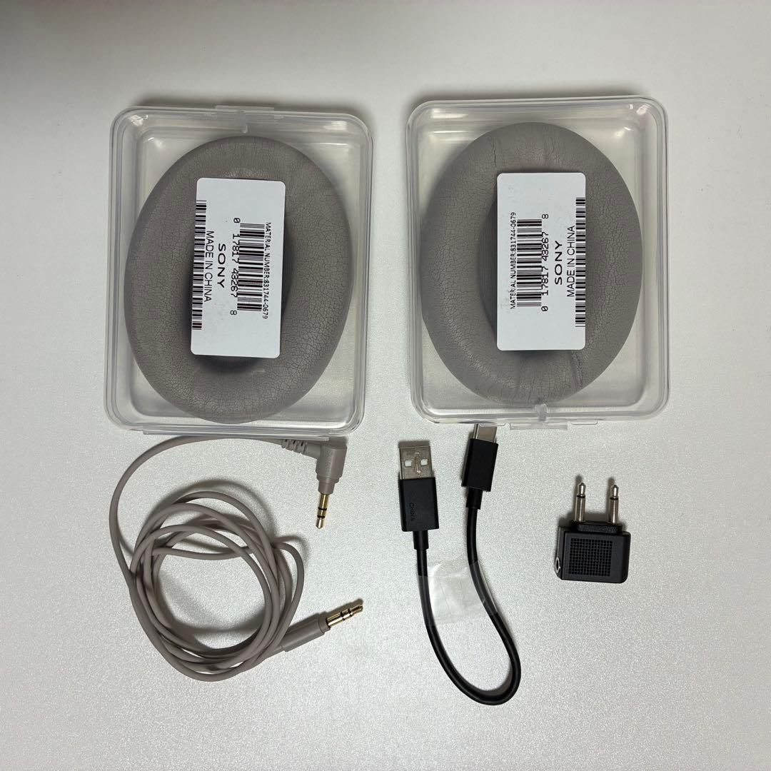 SONY WH-1000XM4 ワイヤレスヘッドホン ベージュ