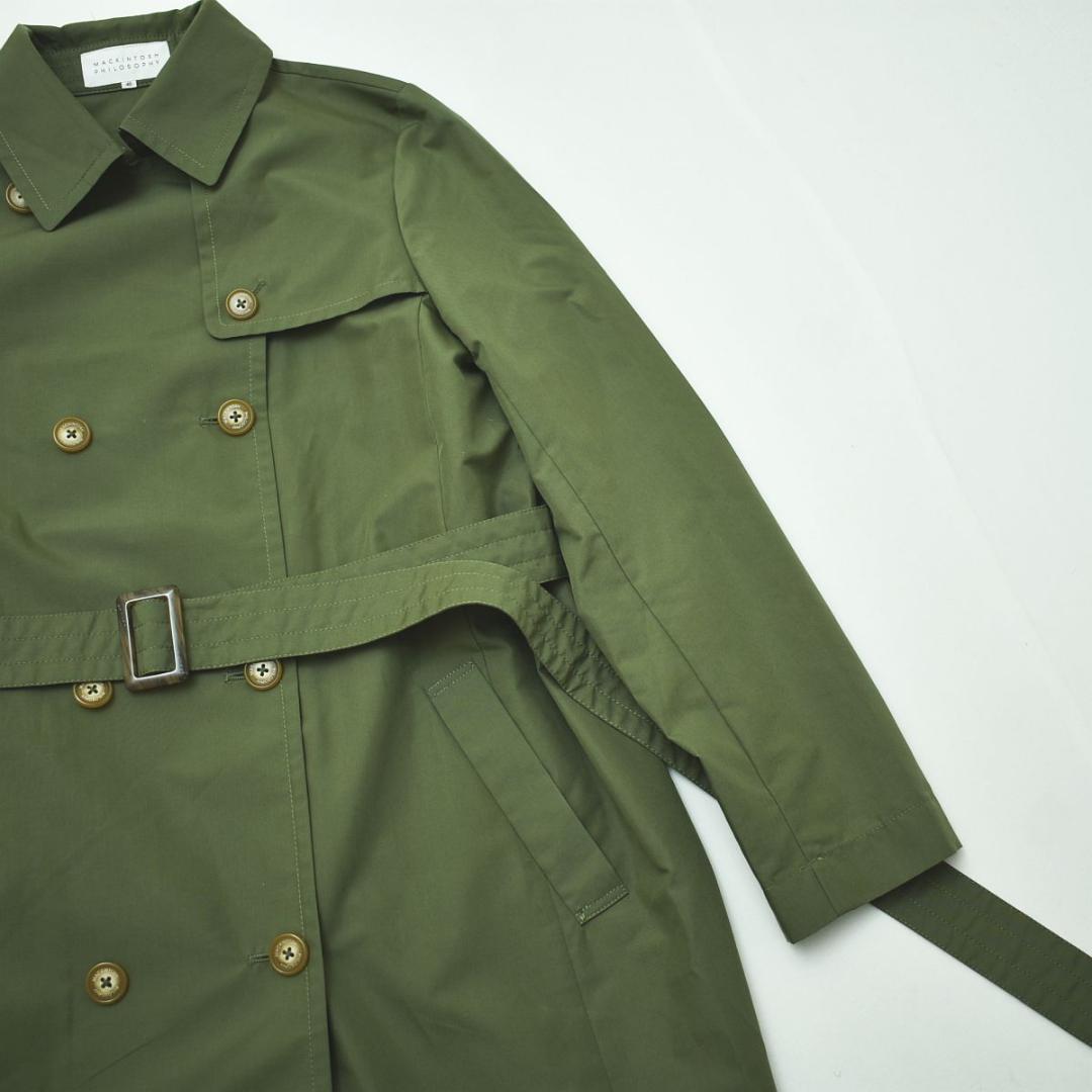 マッキントッシュフィロソフィー トレンチコート ダブルブレスト ベルト付き ♪