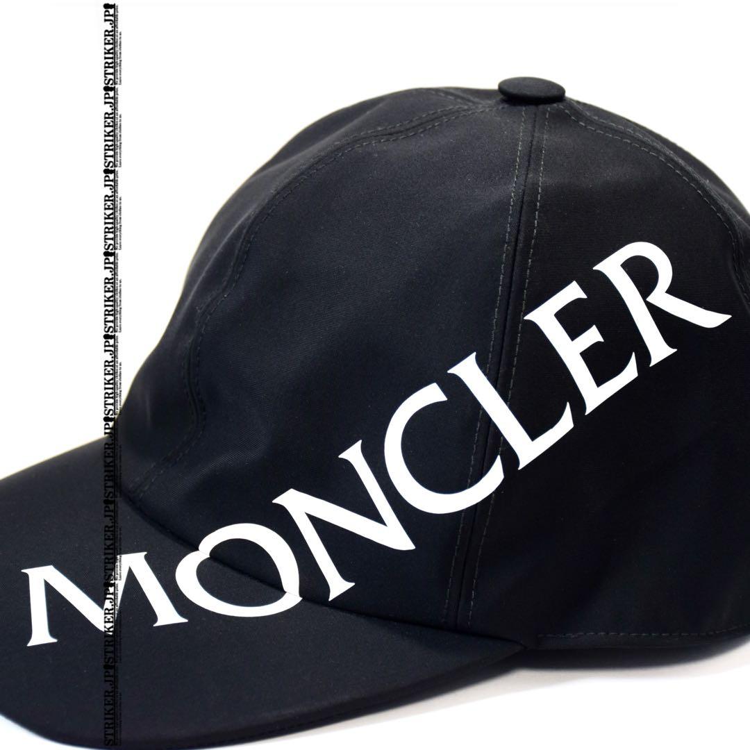 【新品】MONCLER Matt Black キャップ 帽子 ゴルフ ギフト包装