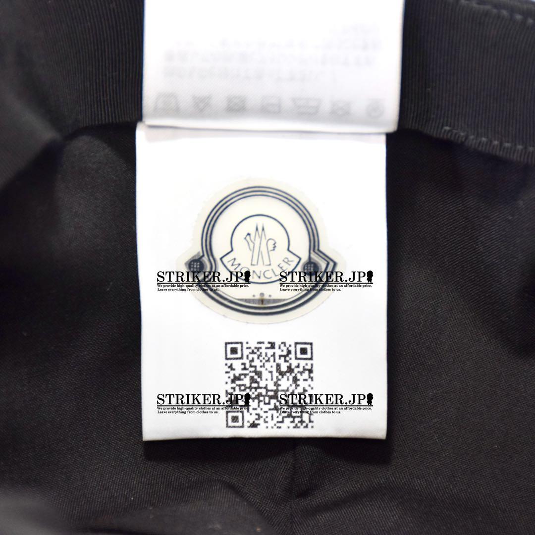 【新品】MONCLER Matt Black キャップ 帽子 ゴルフ ギフト包装