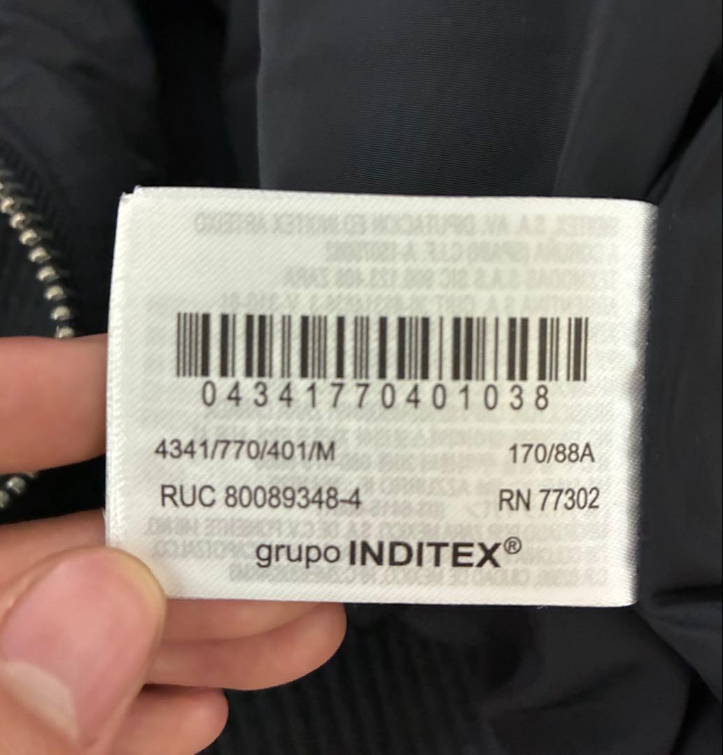 ZARA 2023AW コントラストボンバージャケット 28(S)