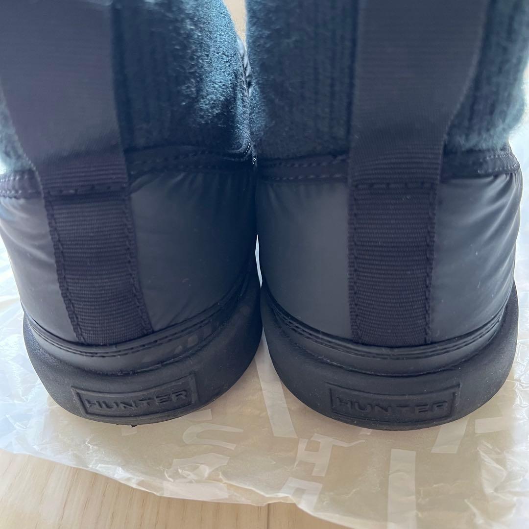 HUNTER ハンター PUFFER BOOTIE スニーカー ブーツ 25cm