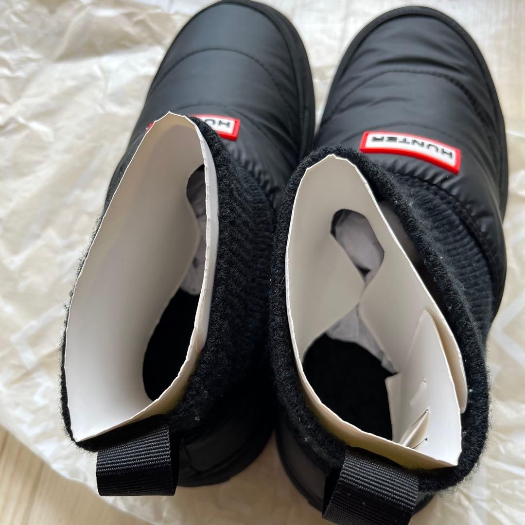 HUNTER ハンター PUFFER BOOTIE スニーカー ブーツ 25cm