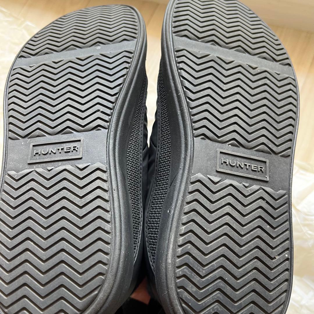 HUNTER ハンター PUFFER BOOTIE スニーカー ブーツ 25cm