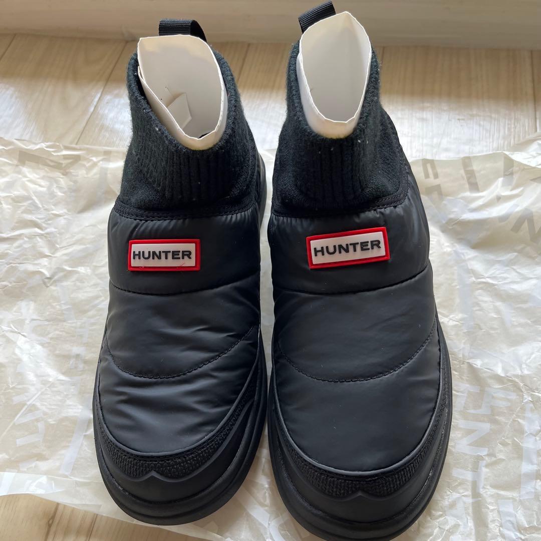 HUNTER ハンター PUFFER BOOTIE スニーカー ブーツ 25cm