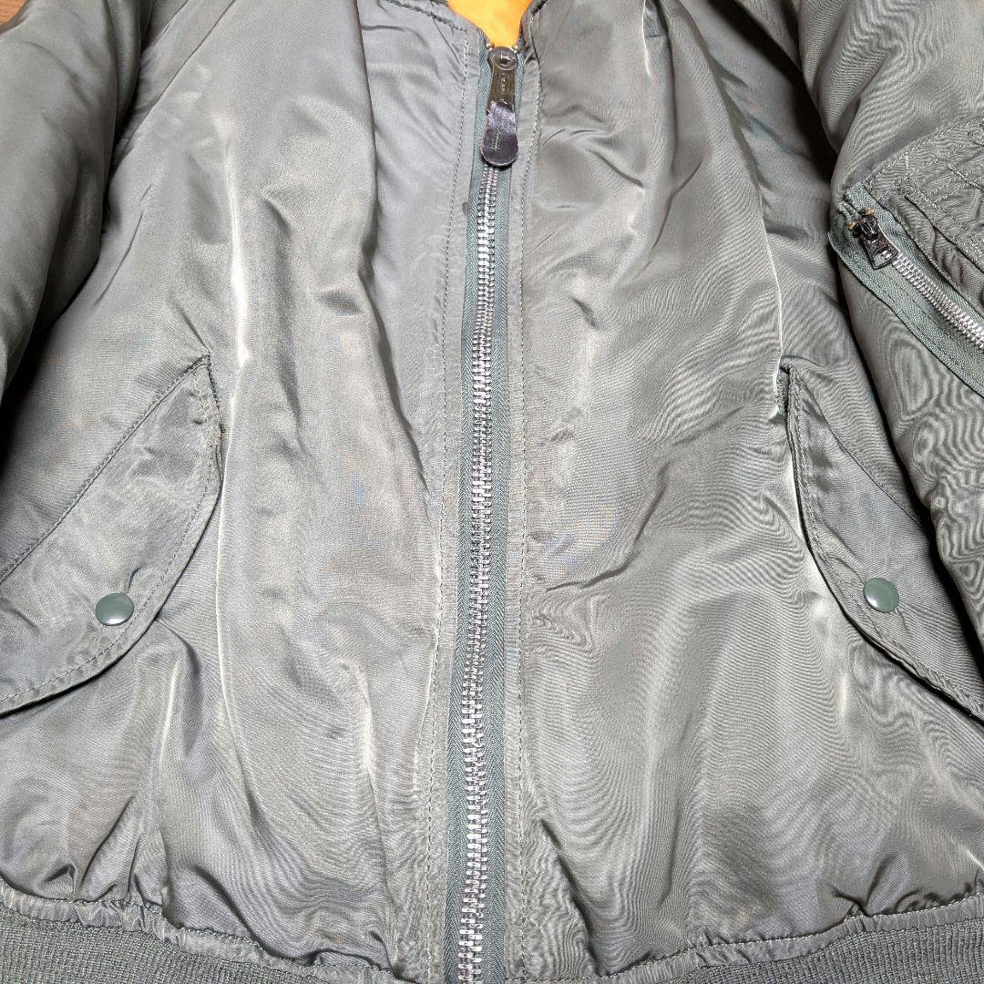 MA-1 ALPHA 70s USA製 3本タグ L ma1 ヴィンテージ