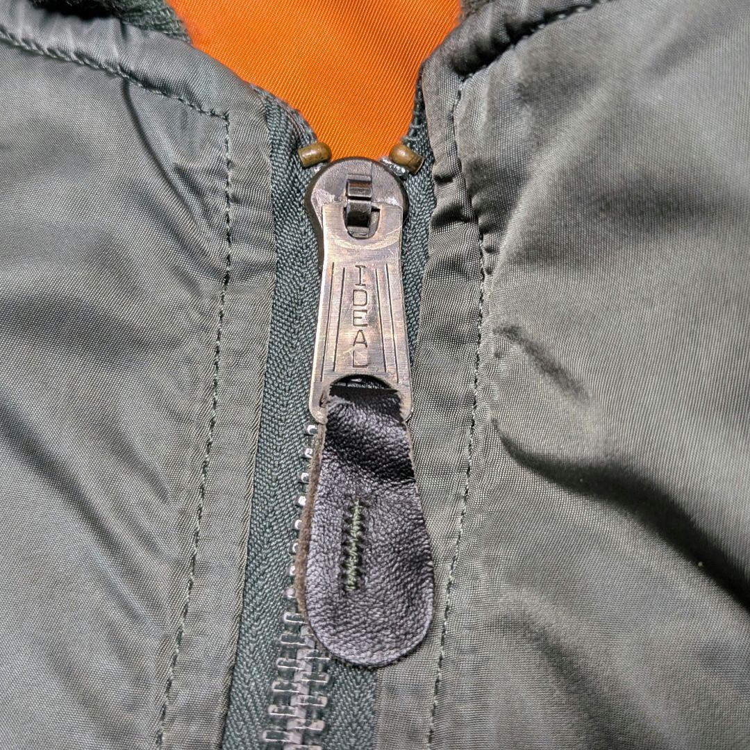 MA-1 ALPHA 70s USA製 3本タグ L ma1 ヴィンテージ