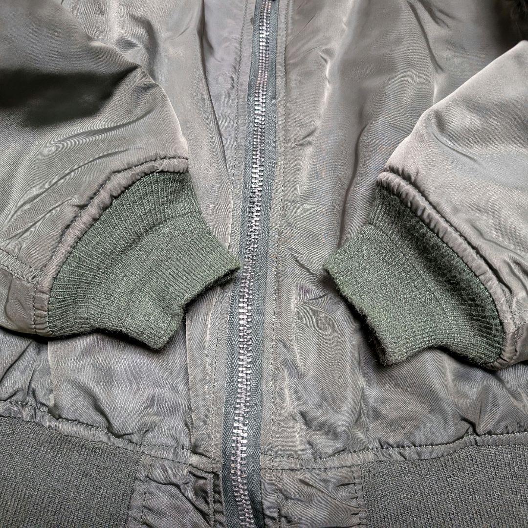 MA-1 ALPHA 70s USA製 3本タグ L ma1 ヴィンテージ