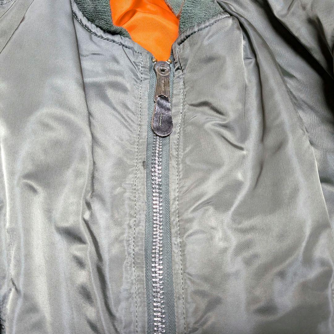 MA-1 ALPHA 70s USA製 3本タグ L ma1 ヴィンテージ