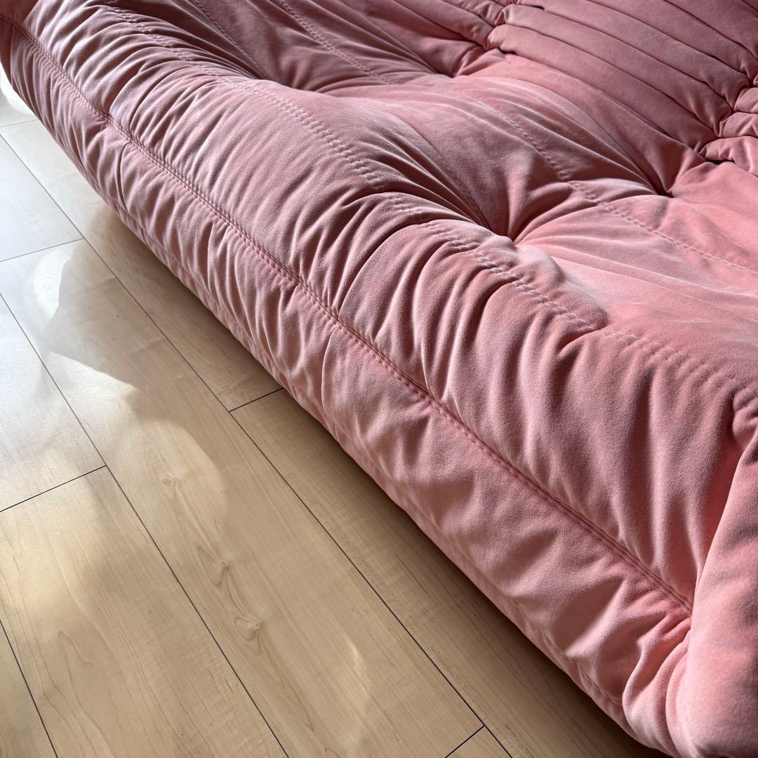 早い者勝ち! 美品 正規リーンロゼ トーゴ 2人掛け Lランク ウルトラスエード