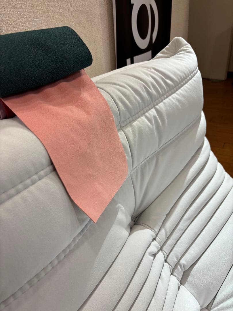 早い者勝ち! 美品 正規リーンロゼ トーゴ 2人掛け Lランク ウルトラスエード