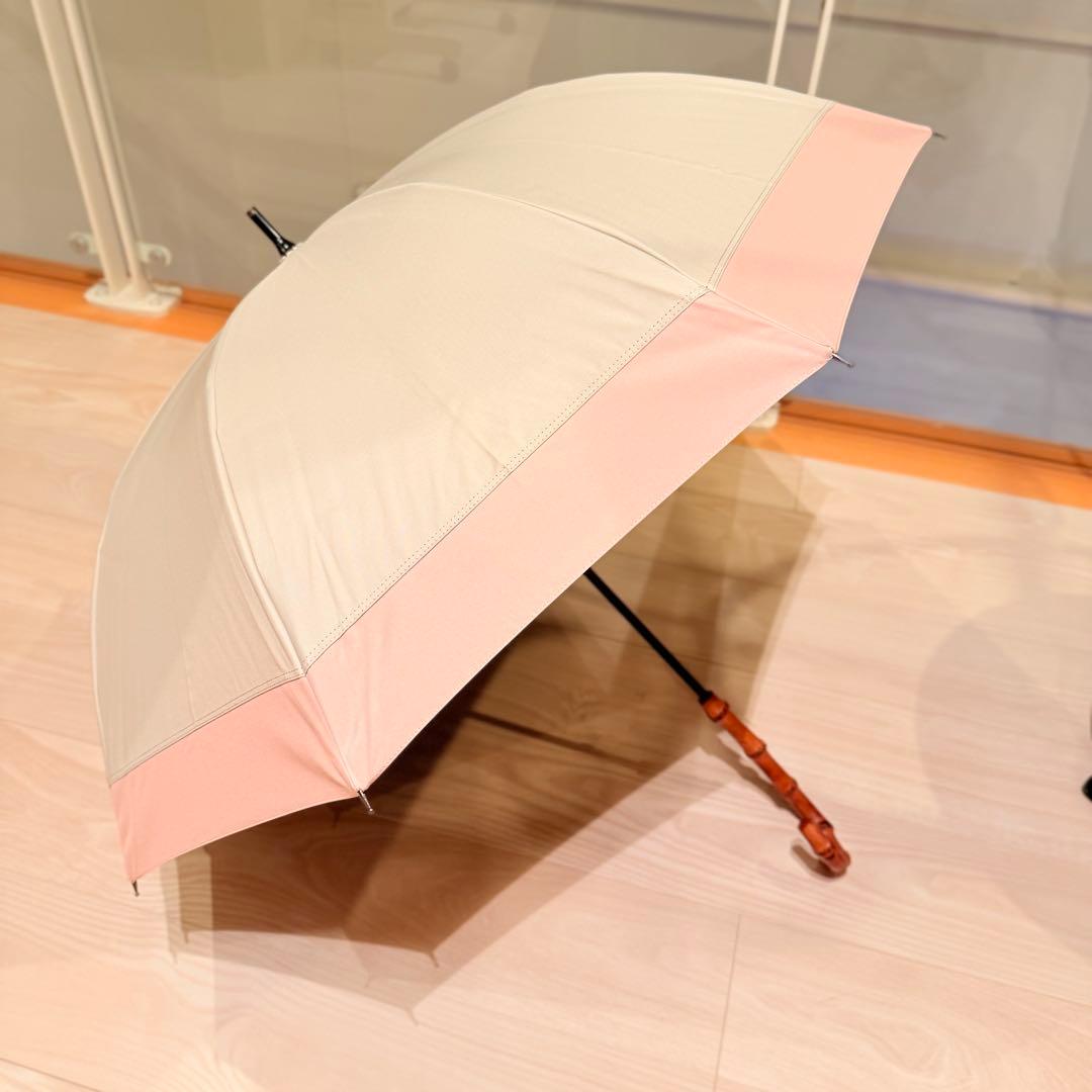 新品未使用 芦屋ロサブラン 日傘 ミドル コンビ 55cm 晴雨兼用