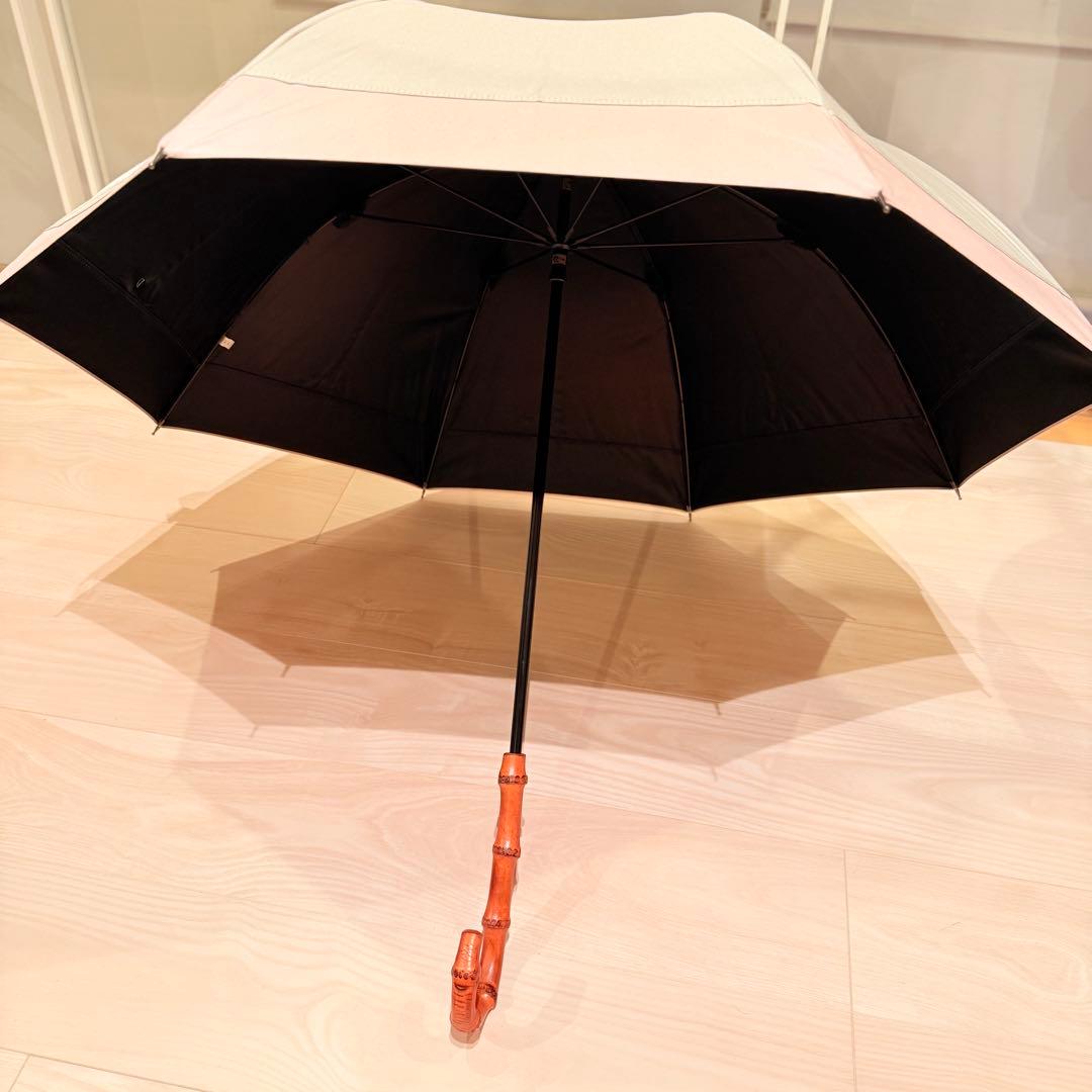 新品未使用 芦屋ロサブラン 日傘 ミドル コンビ 55cm 晴雨兼用