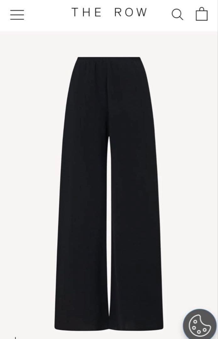 期間限定値引き THE ROW GALA PANTS ガラパンツ ブラック
