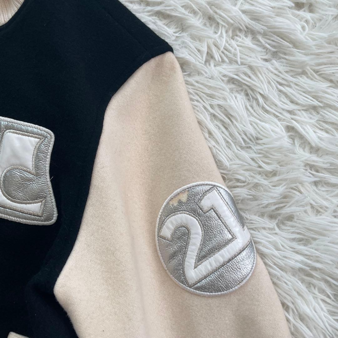 Courreges ワッペン　長袖　スタジャン