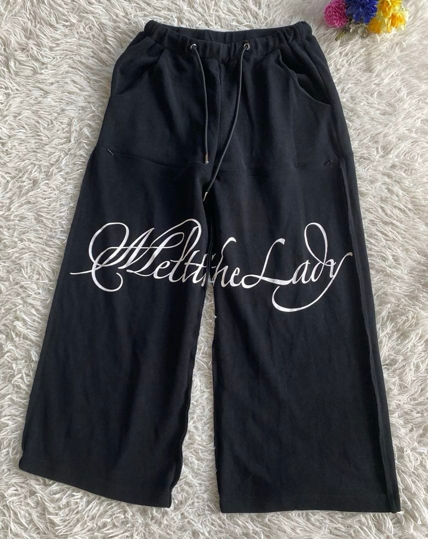 専用商品ですmeltthelady logo slit pants