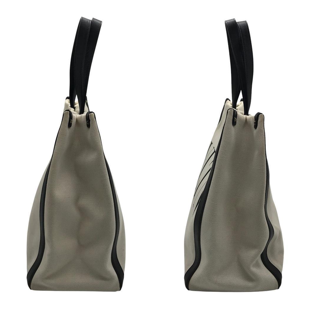 【美品】VALENTINO ヴァレンティノ ロゴ キャンバス トートバック