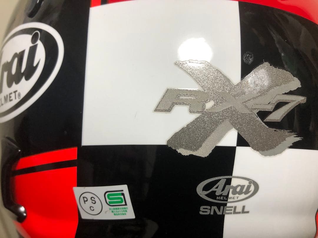 Arai RX-7X IOMTT 2018 L プロシェード ガラスコーティング