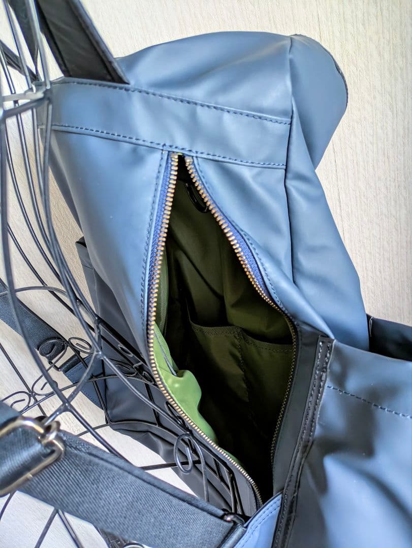 vivienne westwood MAN ロゴベルト メンズリュック NAVY