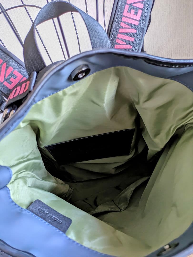 vivienne westwood MAN ロゴベルト メンズリュック NAVY