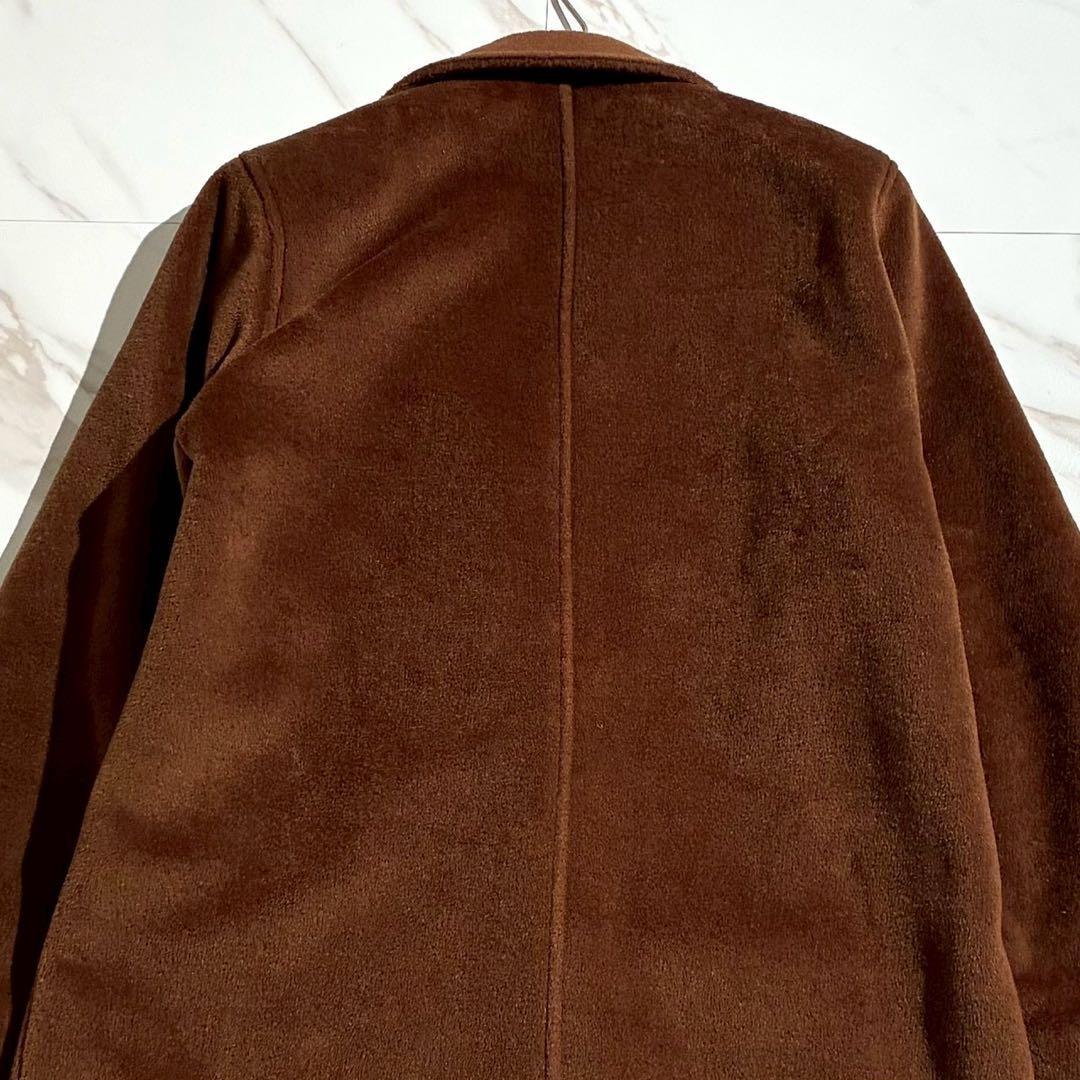 スポーツマックスマーラ スーパーカシミヤ ダブルチェスターコート マキシ丈 40