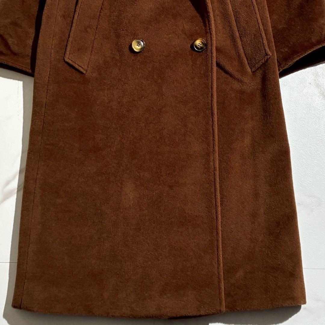 スポーツマックスマーラ スーパーカシミヤ ダブルチェスターコート マキシ丈 40